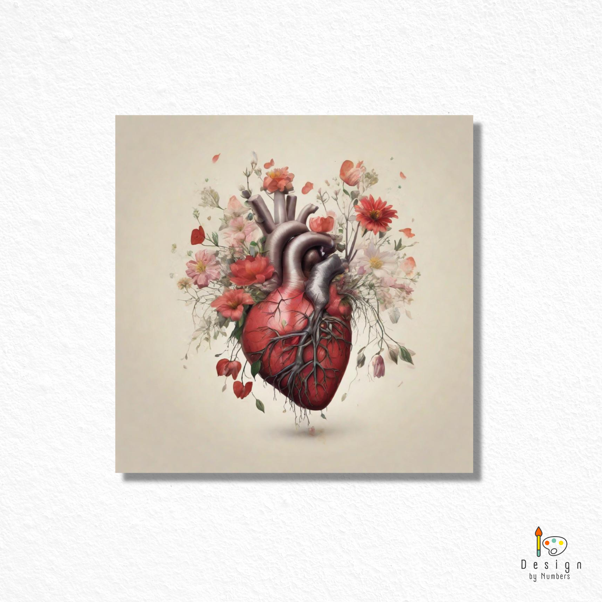 A Beautiful Heart- Paint By Numbers