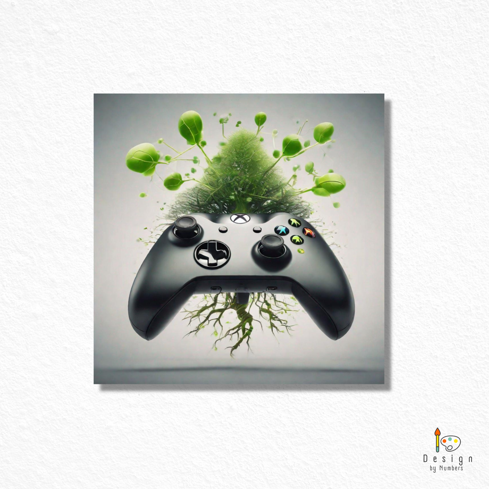 Green Gaming- Paint By Numbers