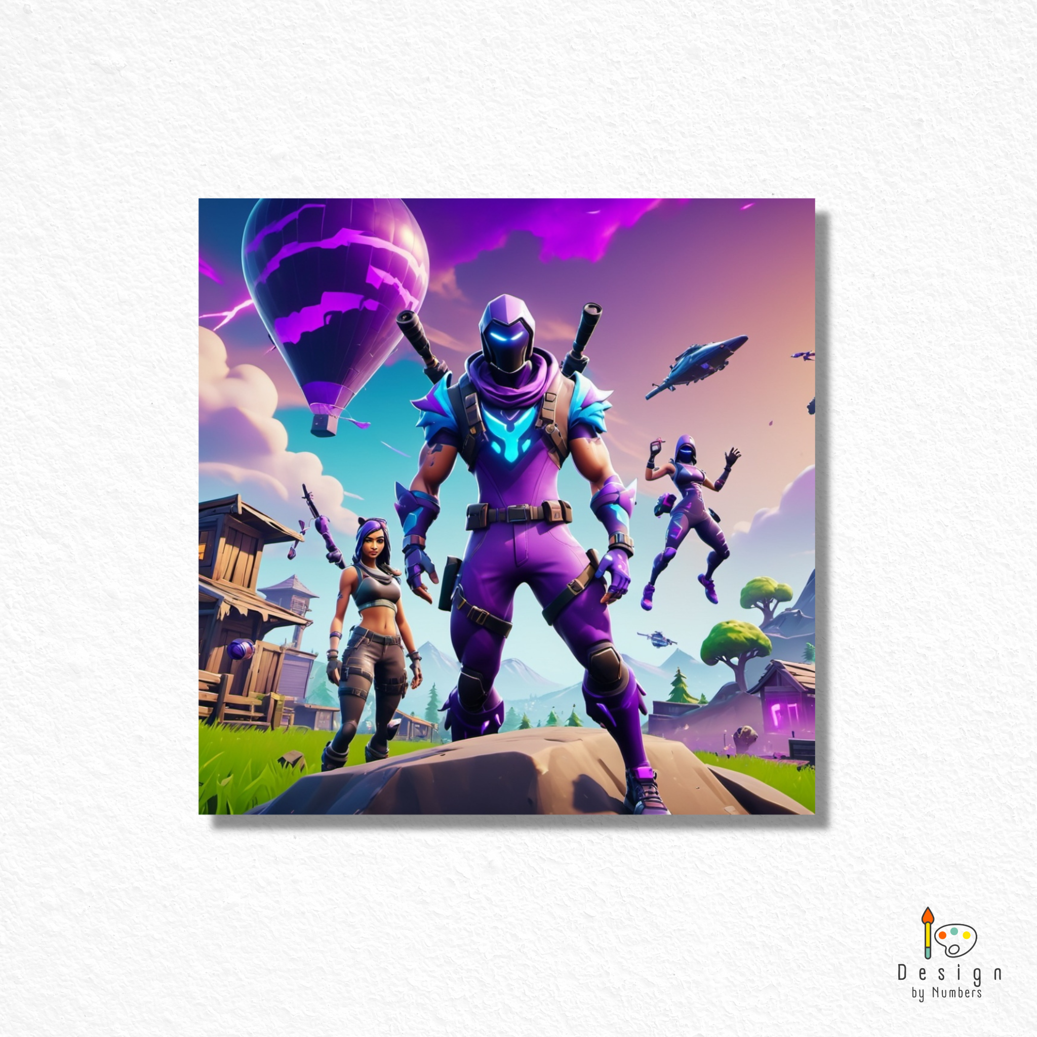 Fortnite- Paint By Numbers