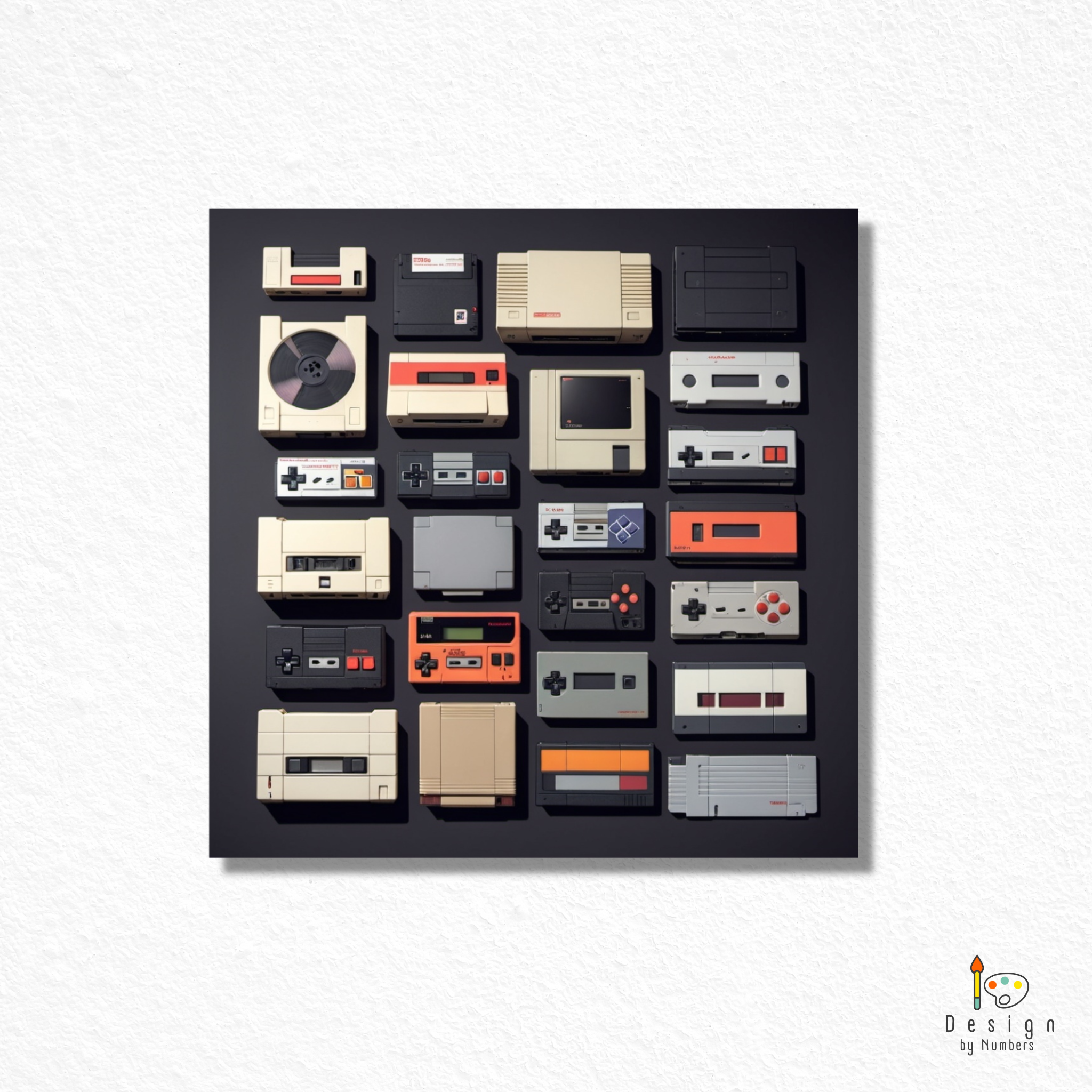 Ancient Tech- Paint By Numbers