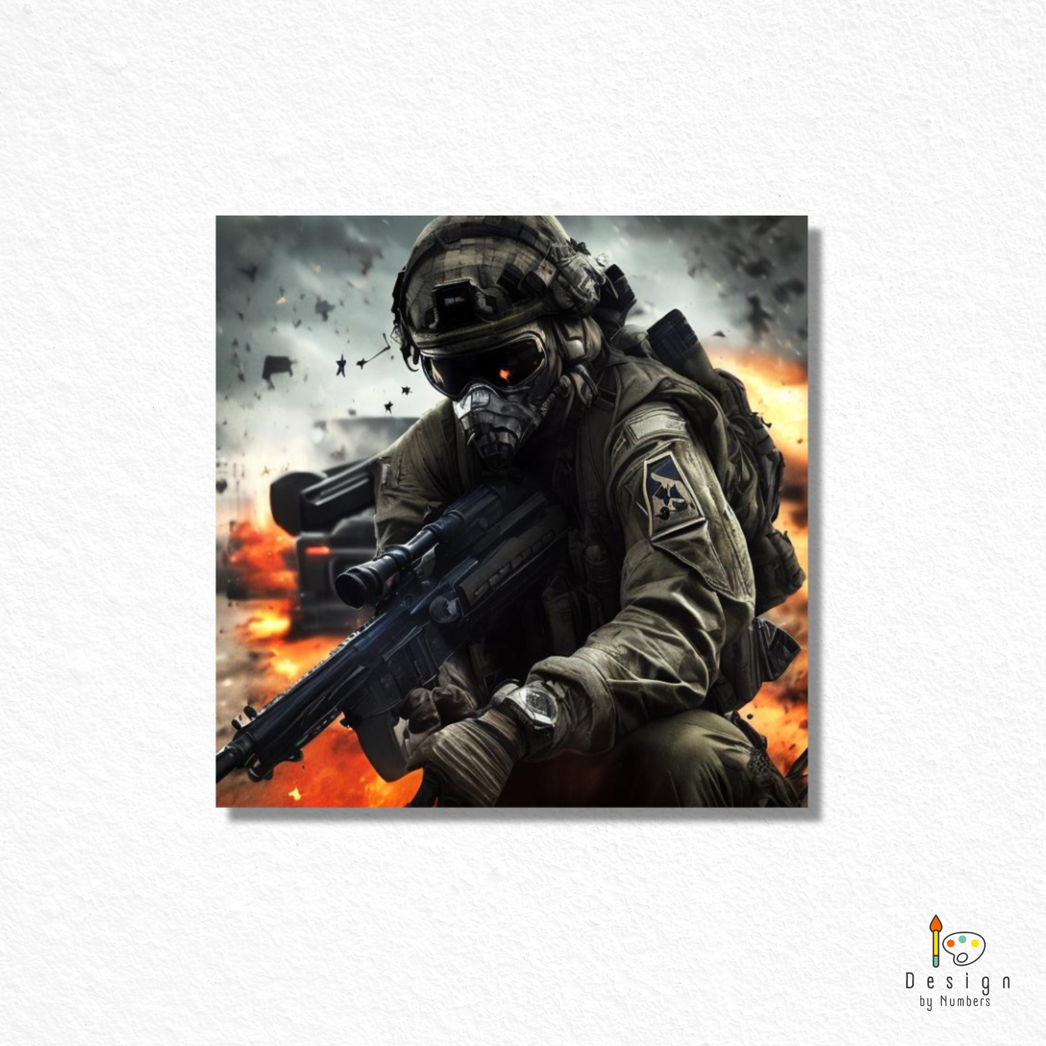 Hellfire- Paint By Numbers