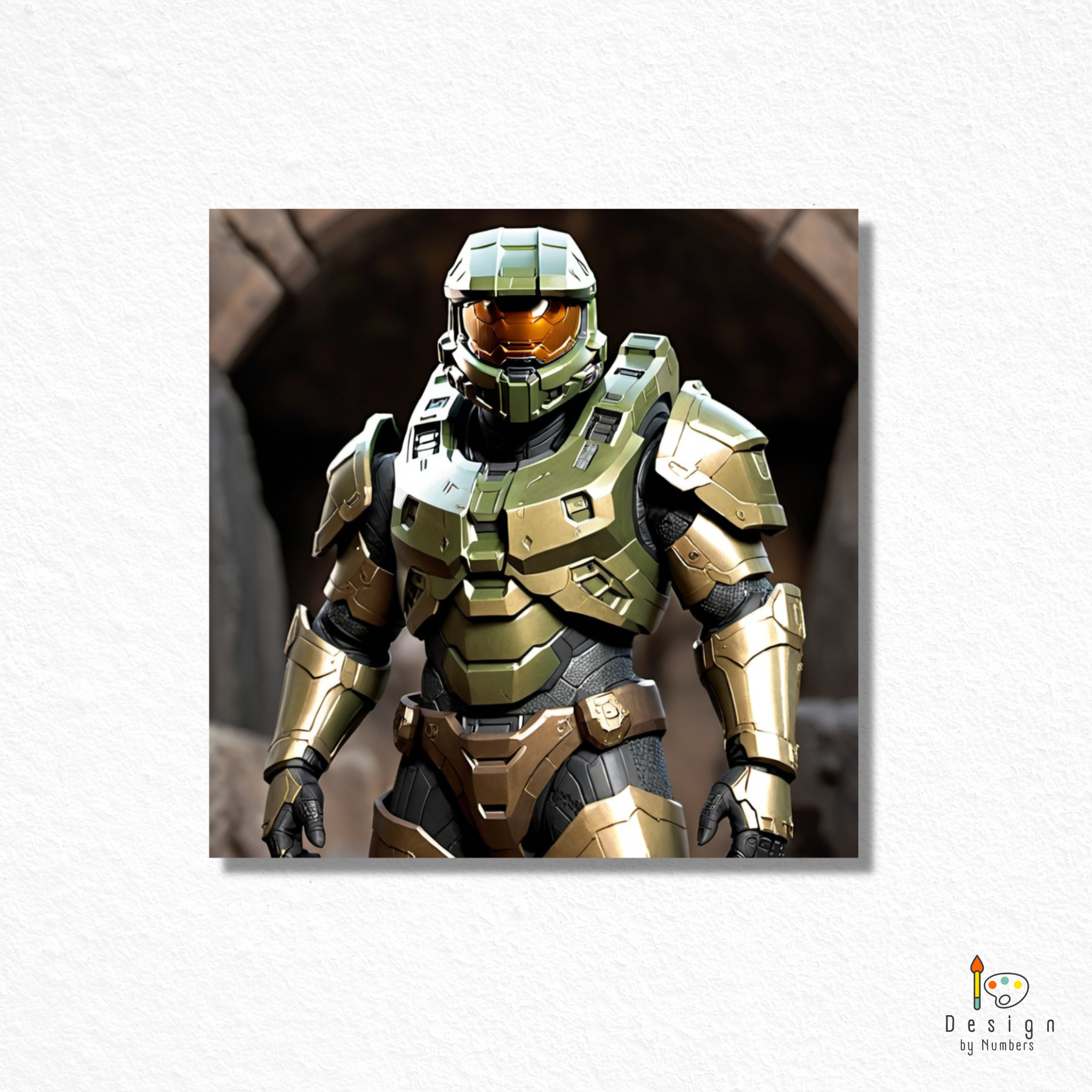 Cortana's Protector- Paint By Numbers