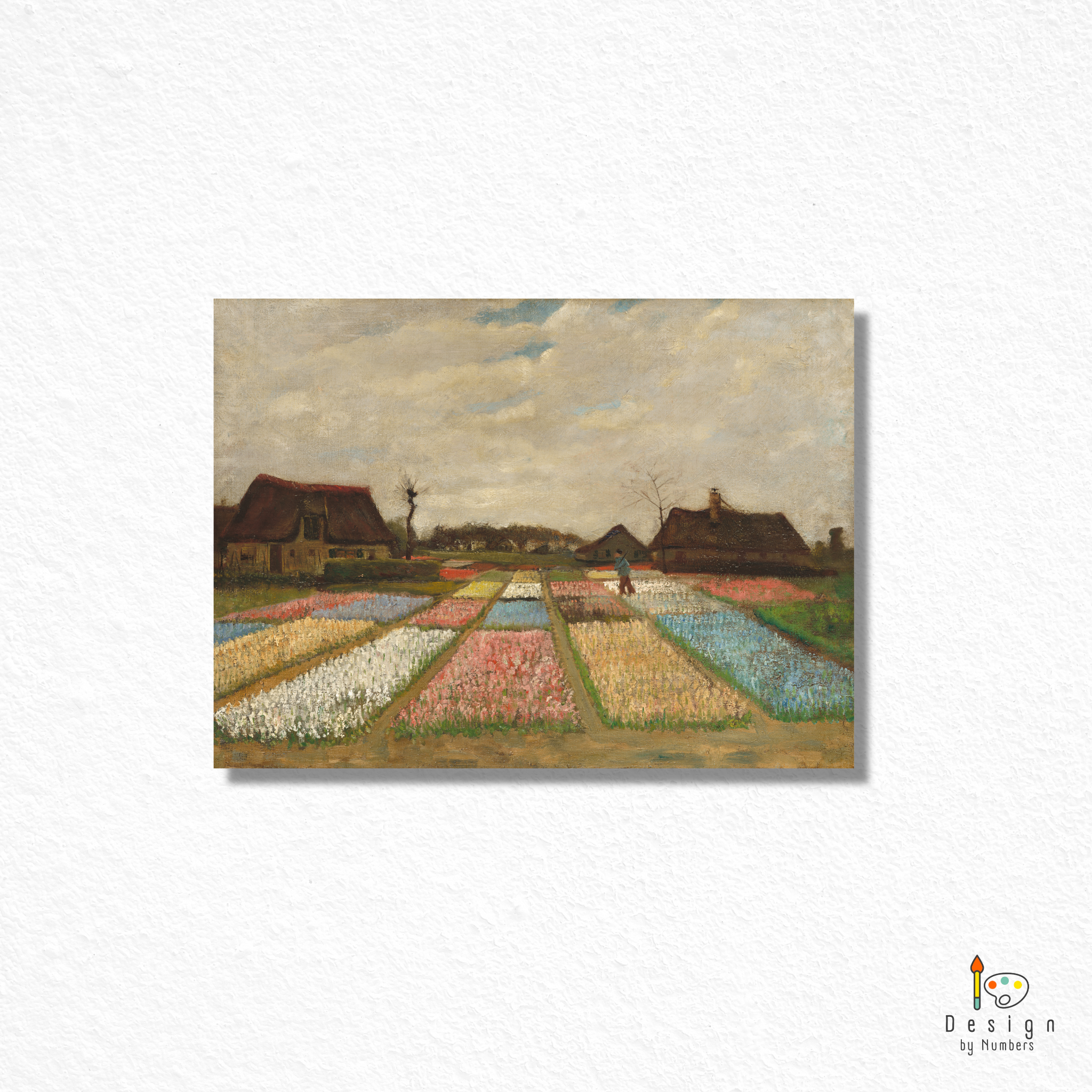 Bulb Fields- Vincent van Gogh- Paint by Numbers