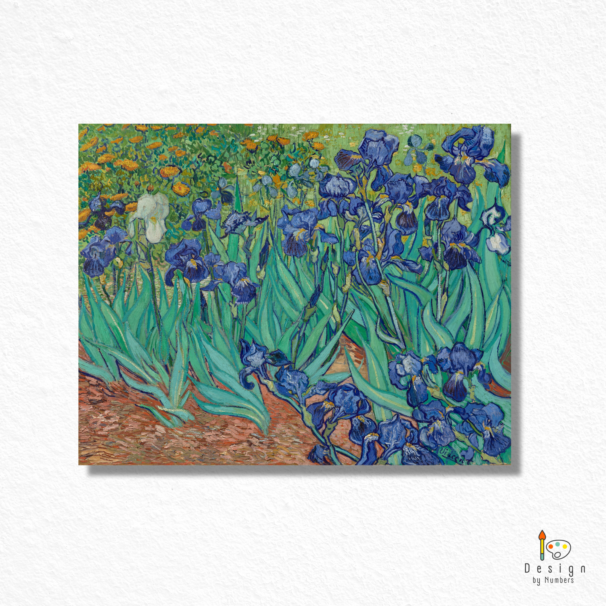 Irises- Vincent van Gogh- Paint by Numbers