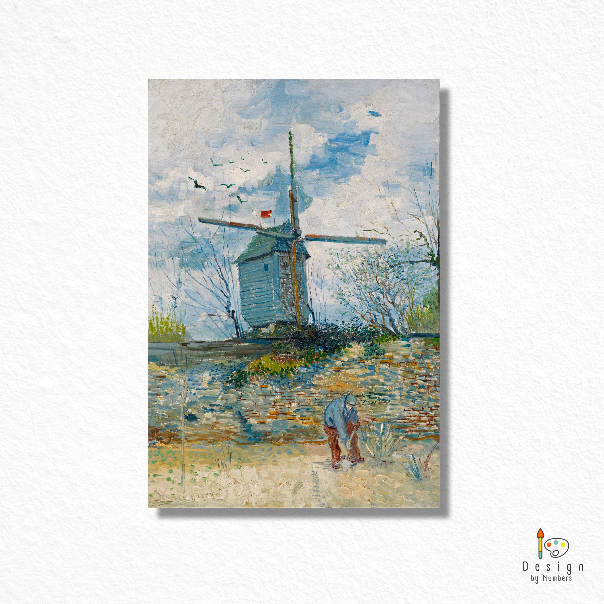 Le Moulin de la Galette- Vincent van Gogh- Paint by Numbers