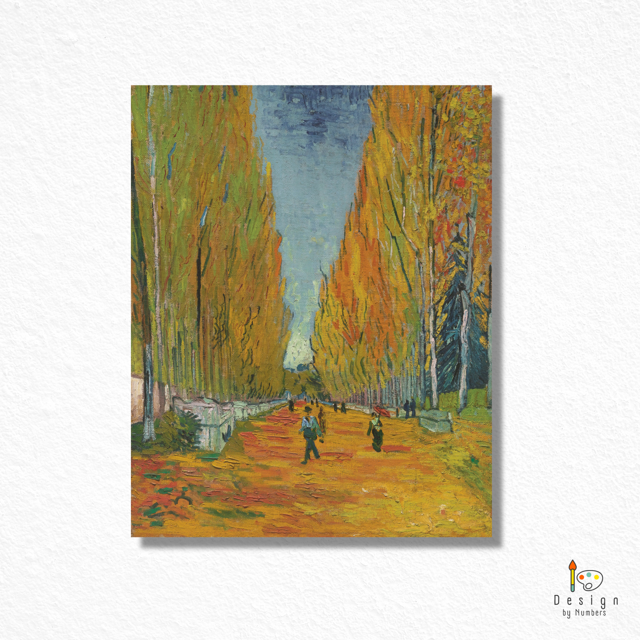 Les Alyscamps- Vincent van Gogh- Paint by Numbers