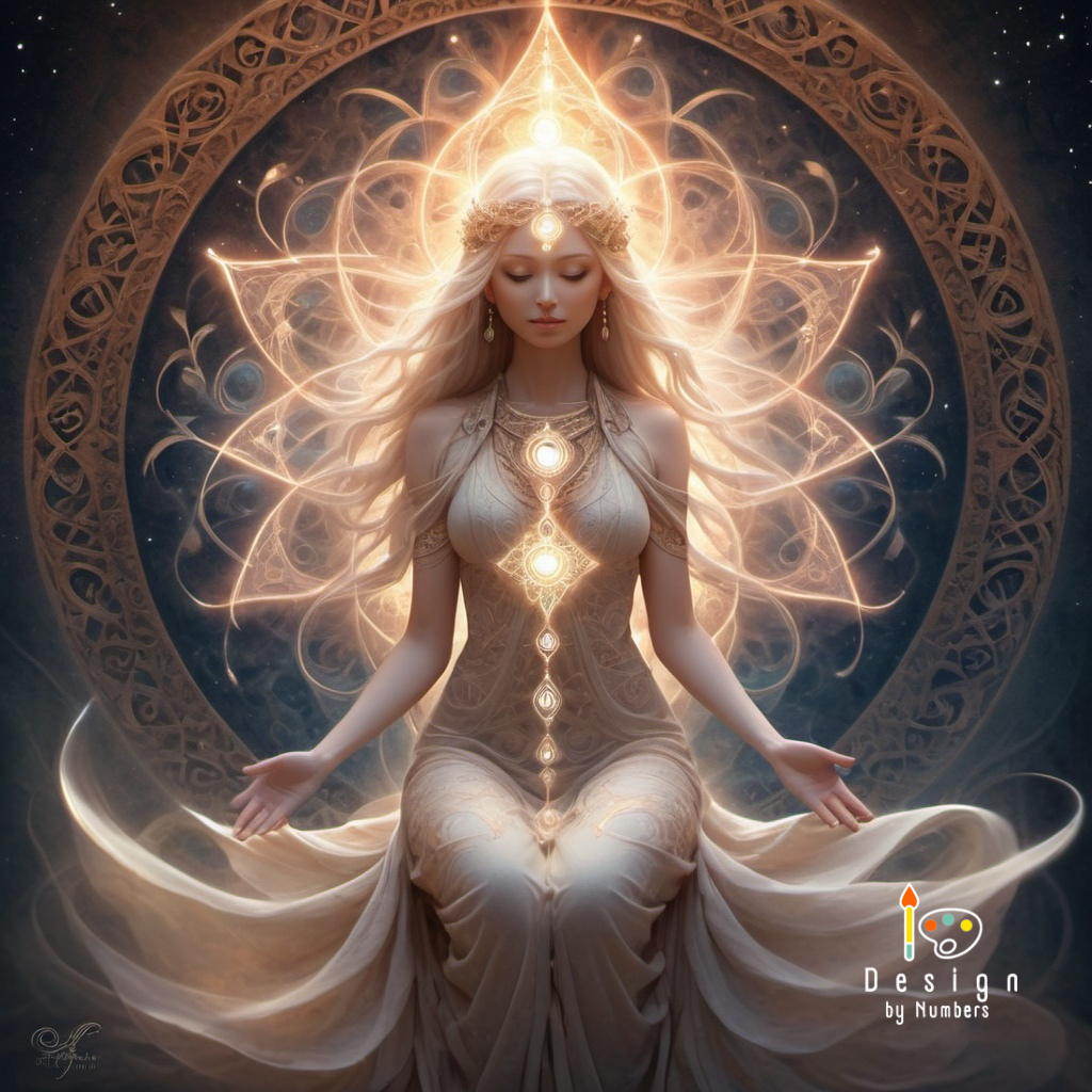 Meditation of Virgo- Paint By Numbers
