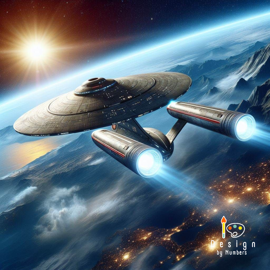 Warp Speed- Paint By Numbers