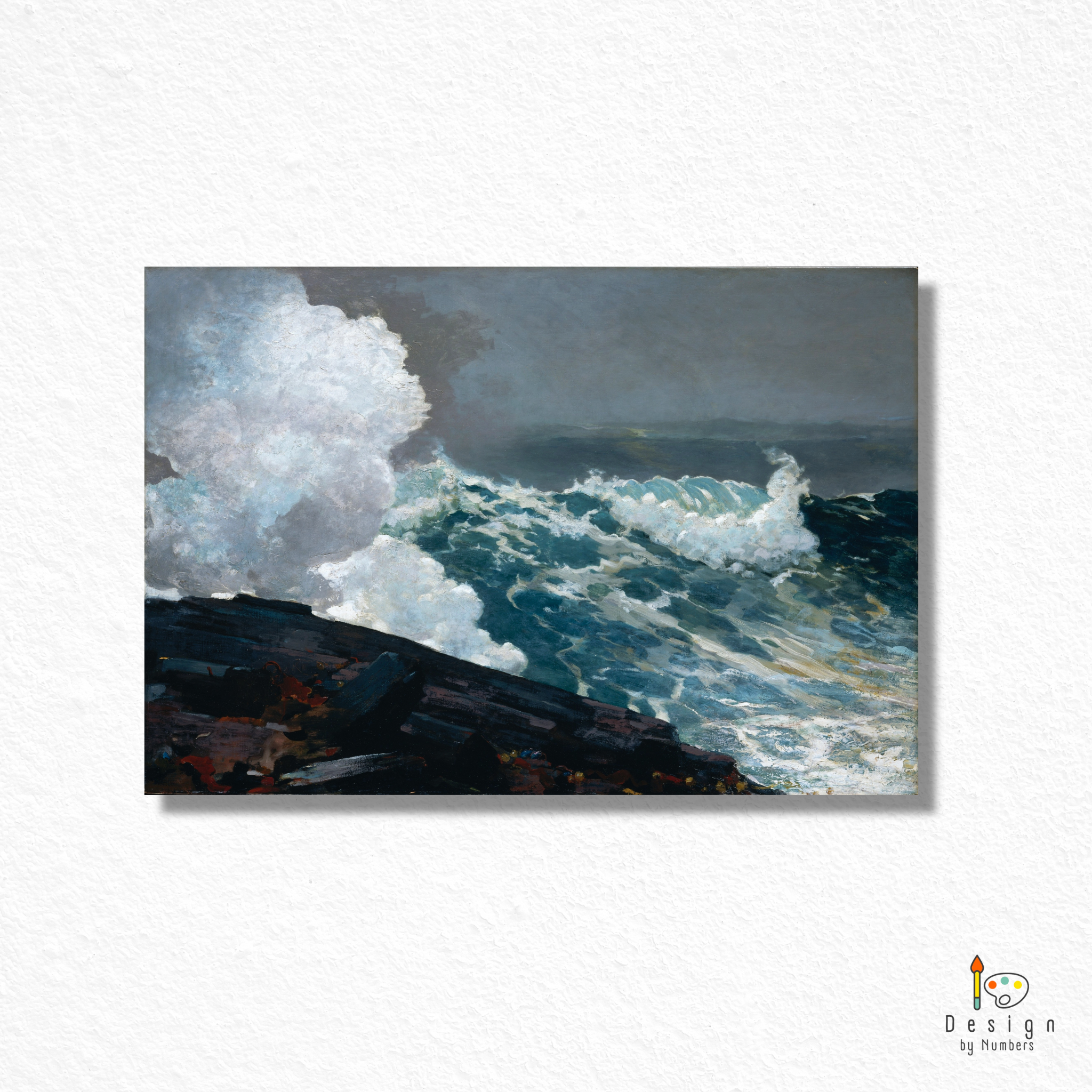 Northeaster- Winslow Homer- Paint by Numbers