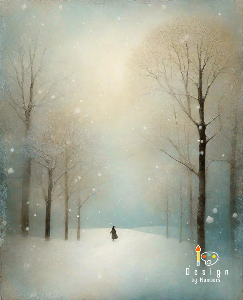 Walk Among the Trees - Paint by Numbers